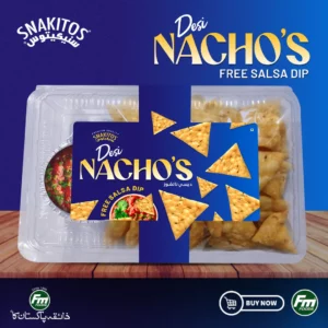 FM Foods Snakitos Desi Nacho With Free Salsa Dip