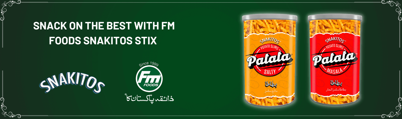 Snack on the Best with FM Foods Snakitos Patata Stix