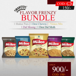 FMFoods Flavor Frenzy Bundle Best of 5 Tasty Snacks and Nimco