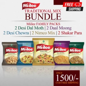 Traditional Mix Bundle - A Perfect Mix of 5 Snacks & Nimco