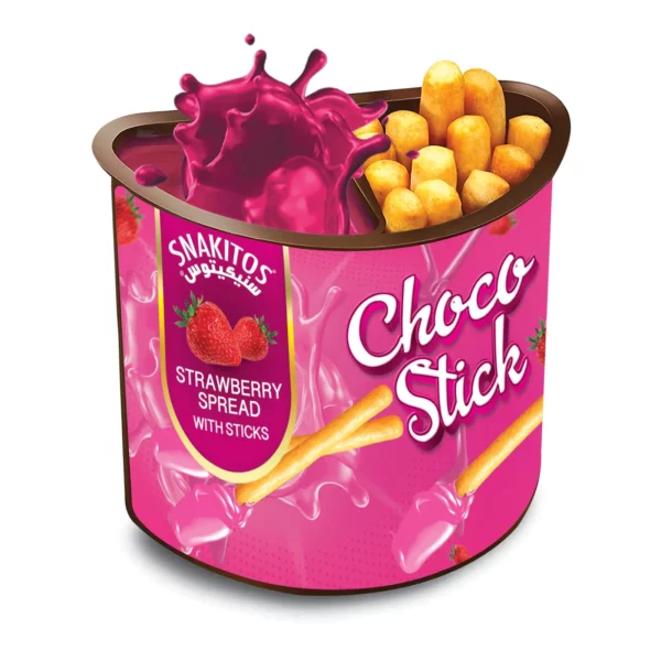 FM Foods Miilee Choco Stick Strawberry Spread with Sticks