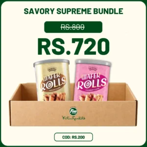 Snakitos Savory Supreme Bundle - Hazelnut Snakitos Wafer Sticks Rolls