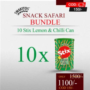 Snack Safari Bundle - Snakitos Stix Lemon & Chilli fmfoods