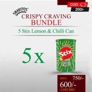 Snakitos Crispy Craving Bundle - Lemon & Chilli