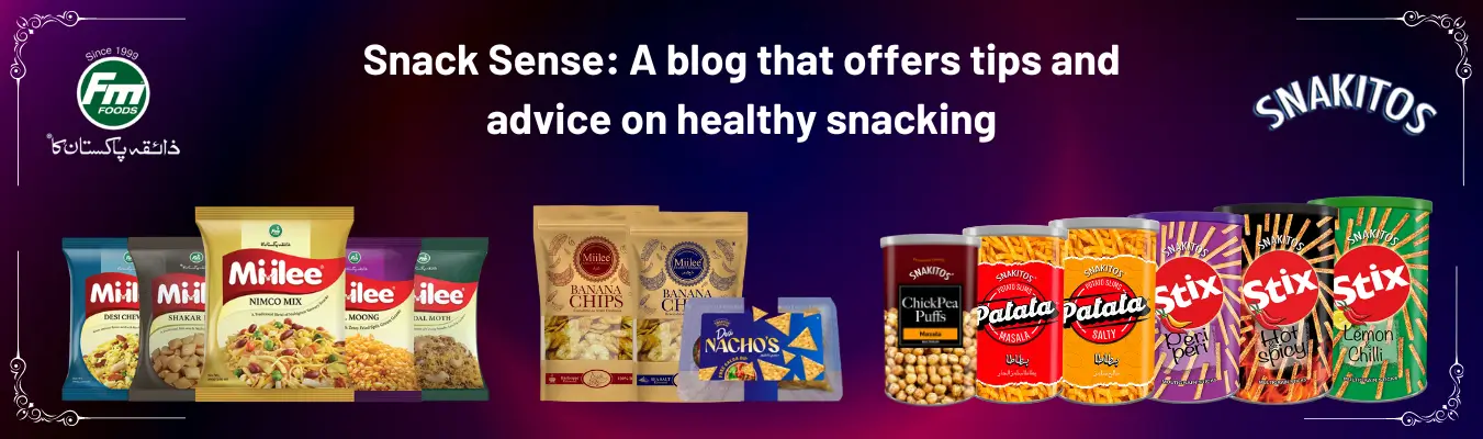 Snack Sense A blog that offers tips and advice on healthy snacking