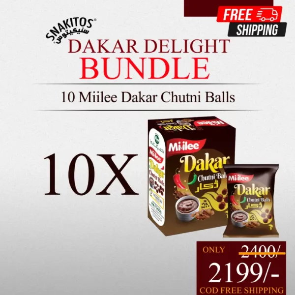 Dakar Delight Bundle - Miilee Dakar Chutni Balls - Free Shipping