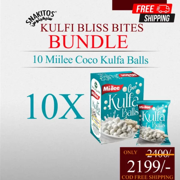 Kulfi Bliss Bites - Miilee Coco Kulfa Balls - Free Shipping
