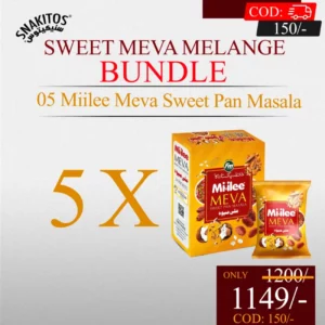 Sweet Meva Melanga Bundle - Miilee Meva Sweet Pan Masala