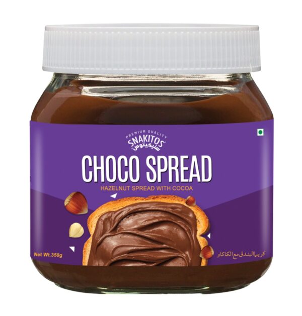 Snakitos Choco Spread Dark Chocolate Glass Jar