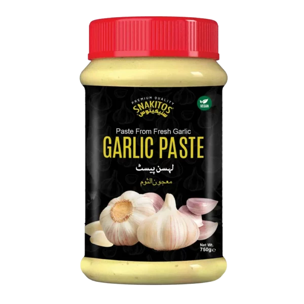 Snakitos Premium Garlic Paste - 750 g Jar