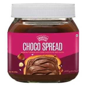 Snakitos Choco Spread hazelnut Dark Chocolate with Cocoa Glass Jar