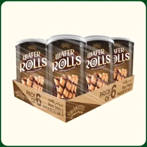 Wafer Roll Dark Chocolate – Pack of 6