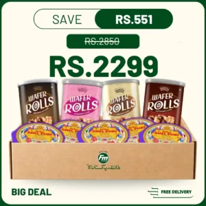 Big Deal Combo – Bhel Puri & Wafer Rolls Delight