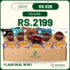 Bhel Puri Flash Deal – 11-in-1 Desi Snack Pack