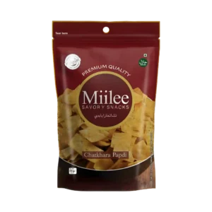 miilee chatkhara papdi pouch snack crispy desi namkeen