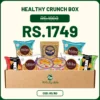 healthy crunch snack box with nimco nachos and roasted snacks