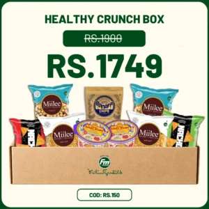healthy crunch snack box with nimco nachos and roasted snacks
