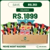 movie night nachos box with nachos stix and lahori chana