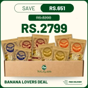 banana lovers deal crispy banana chips snack bundle