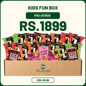 Kids Fun Box Sweet And Crunchy Snack Bundle