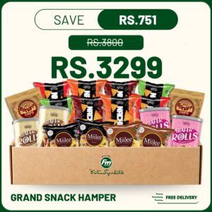 grand snack hamper mixed sweet and savory snacks bundle