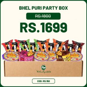 Bhel Puri Party Box Assorted Snacks Bundle