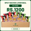 Spicy Nachos Lover Deal with Miilee Bhel Puri and FM Foods Snakitos Nachos Salsa and Paprika