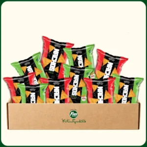 FM Foods Snakitos Nachos Salsa And Paprika 10 Pack Crispy Flavored Nachos