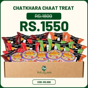 Family Chatkhara Chaat Treat Deal with Miilee Bhel Puri and FM Foods Snakitos Nachos Salsa and Paprika