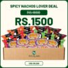 Spicy Nachos Lover Deal with Miilee Bhel Puri and FM Foods Snakitos Nachos Salsa and Paprika