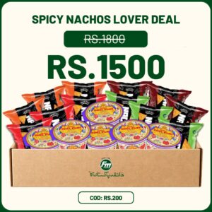Spicy Nachos Lover Deal with Miilee Bhel Puri and FM Foods Snakitos Nachos Salsa and Paprika