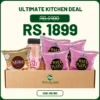 Ultimate kitchen deal with fried onion dahi boondi and pink salt combo pack Pakistan